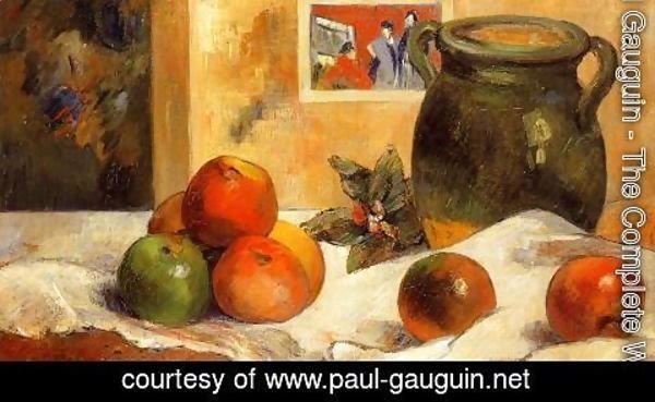 Paul Gauguin - Still Life with Japanese Print I