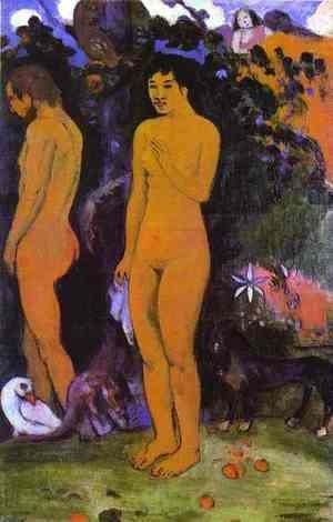 Paul Gauguin - Adam and Eve