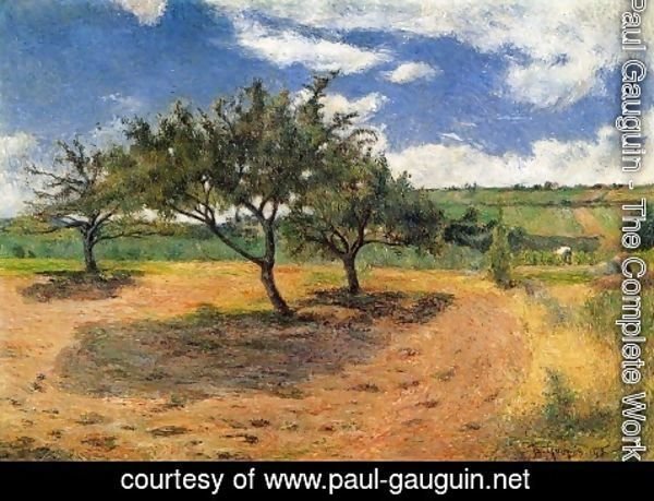 Paul Gauguin - Apple Trees at l'Hermitage