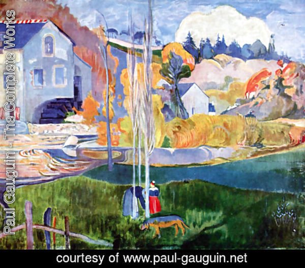 Paul Gauguin - Breton Landscape 2