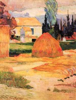 Paul Gauguin - Haystack, near Arles
