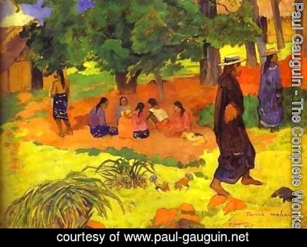 Paul Gauguin - Taperaa Mahana 2