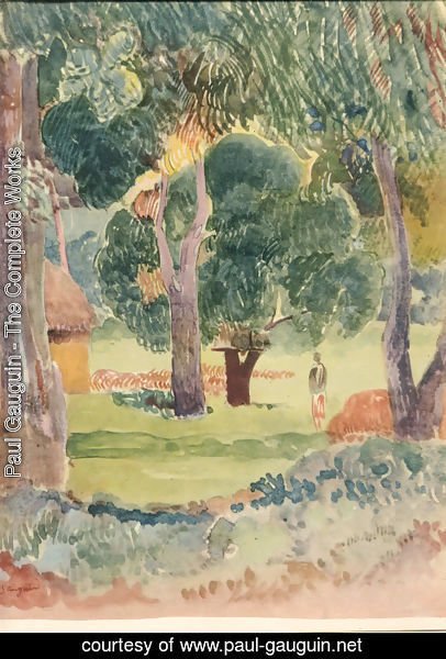 Paul Gauguin - Watercolor 24