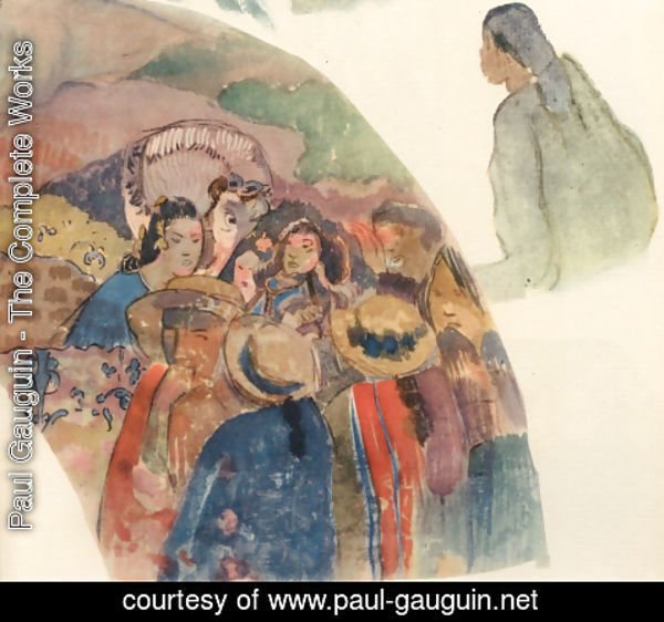Paul Gauguin - Watercolor 27