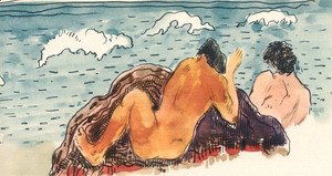 Paul Gauguin - Watercolor 36
