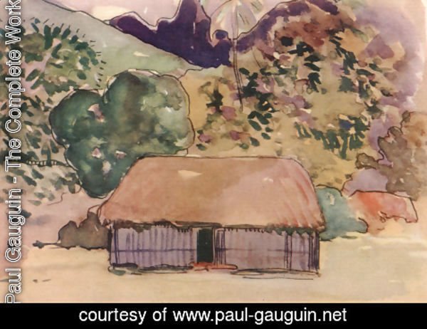 Paul Gauguin - Watercolor 42