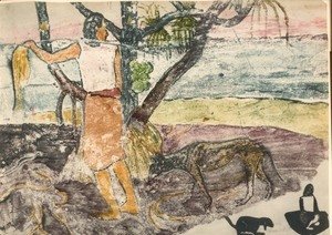 Paul Gauguin - Watercolor 02