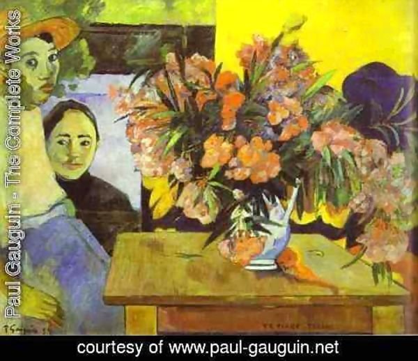 Paul Gauguin - Te Tiare Arani (aka Flowers of France) 1891