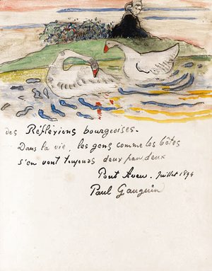 Paul Gauguin - Rflexions bourgeoises