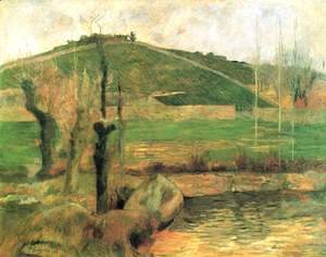 Paul Gauguin - View of the Sainte-Marguerite near Pont-Aven