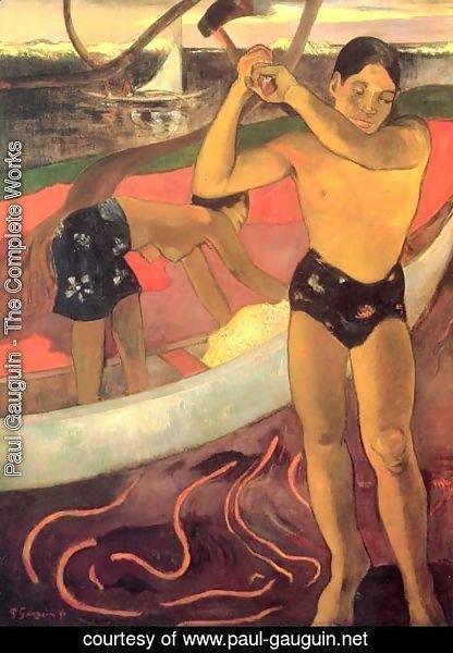 Paul Gauguin - Man with the axe