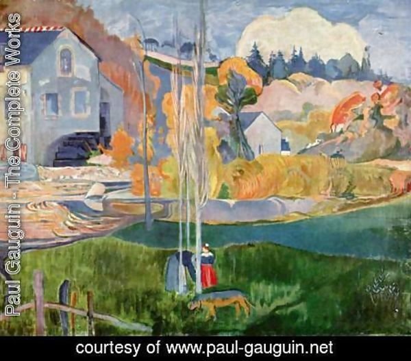Paul Gauguin - The David-mill in Pont-Aven