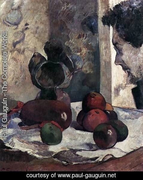 Paul Gauguin - Still-Life with Portrait of Laval