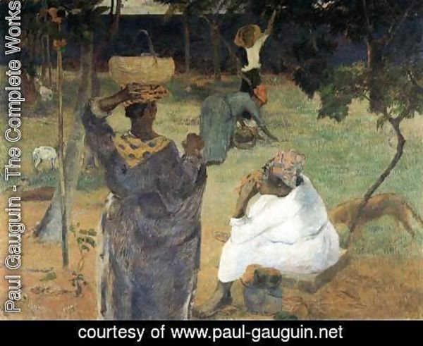 Paul Gauguin - Picking Mangoes