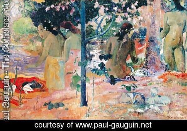 Paul Gauguin - The Bathers 2