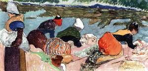 Paul Gauguin - Washerwomen at Arles