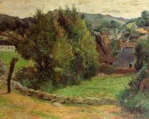 Paul Gauguin - Landscape at Pont-Aven 2