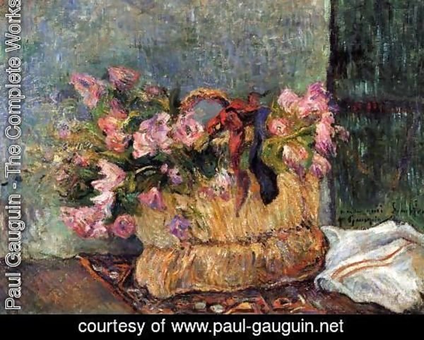Paul Gauguin - Basket Of Flowers