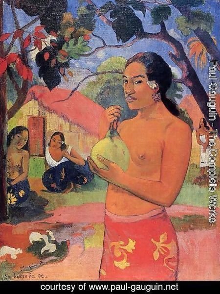 Paul Gauguin - Ea Haere La Oe Aka Where Are You Going