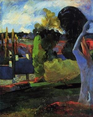 Paul Gauguin - Farm In Brittany2