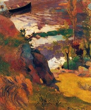 Paul Gauguin - Fishermen And Bathers On The Aven