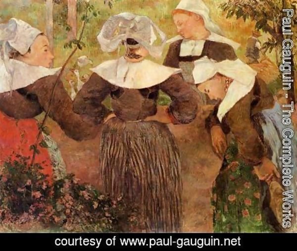 Paul Gauguin - Four Breton Women