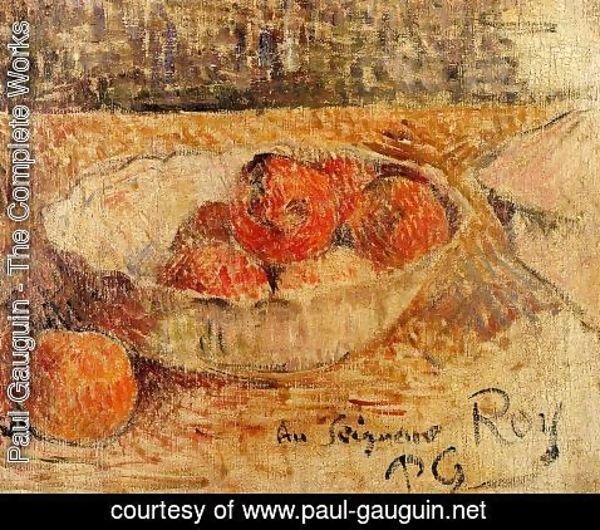Paul Gauguin - Fruit In A Bowl