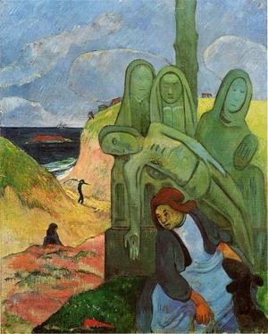 Paul Gauguin - Green Christ Aka Breton Calvary