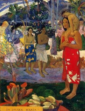 Paul Gauguin - Ia Orana Maria Aka Hail Mary