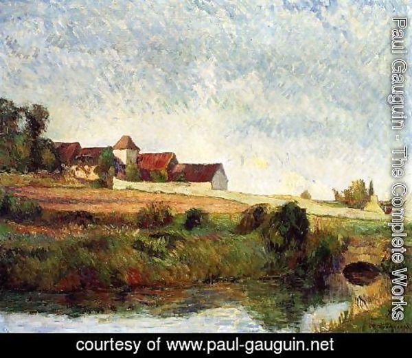 Paul Gauguin - La Groue Farm  Osny
