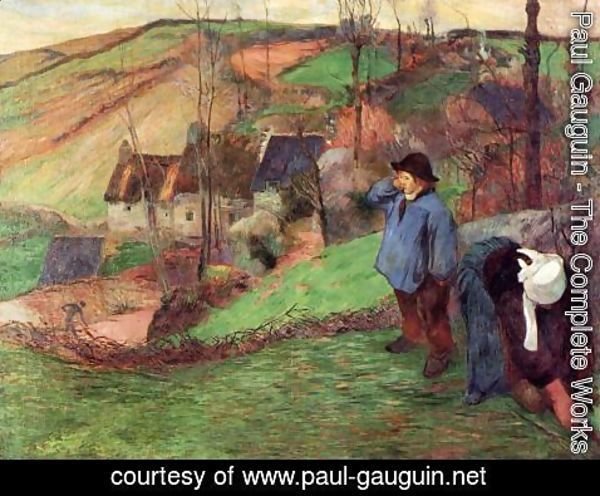 Paul Gauguin - Little Breton Shepherd