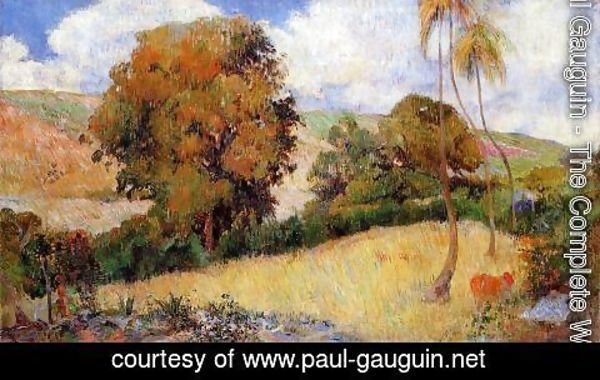 Paul Gauguin - Meadow In Martinique