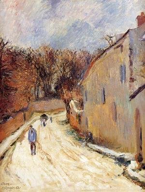 Paul Gauguin - Osny  Rue De Pontoise  Winter