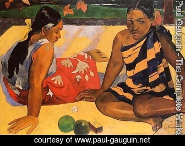 Paul Gauguin - Parau Api Aka What News