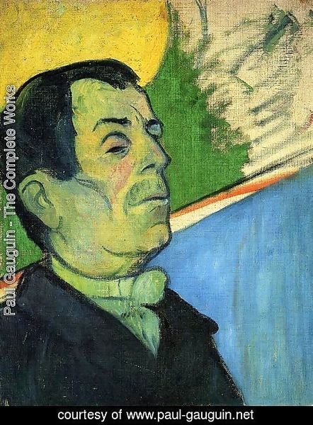 Paul Gauguin - Portrait Of A Man Wearing A Lavalliere