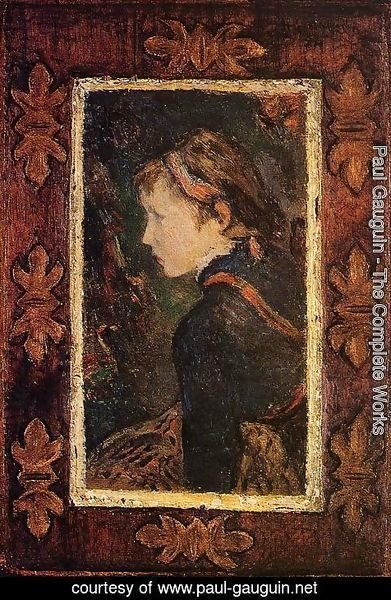 Paul Gauguin - Portrait Of Aline
