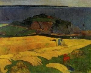Paul Gauguin - Seaside Harvest  Le Pouldu