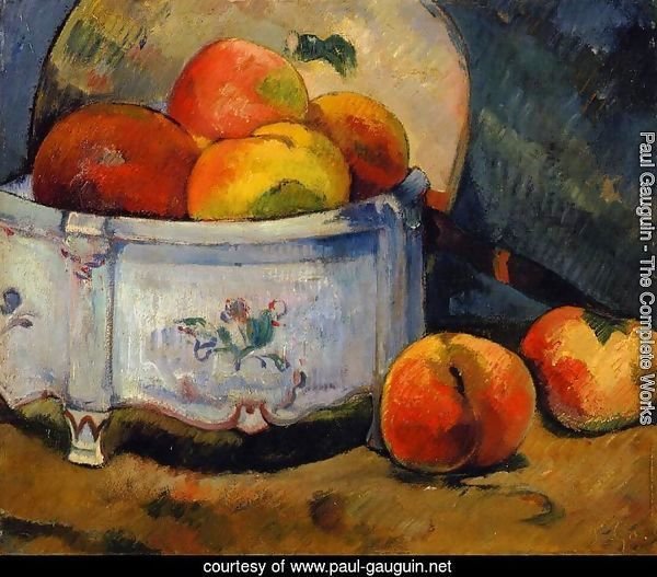 Still Life With Peaches