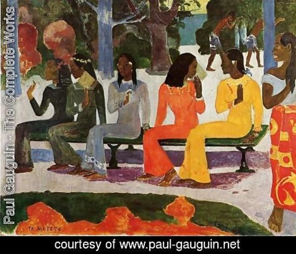 Paul Gauguin - Ta Matete Aka The Market