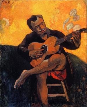Paul Gauguin - The Guitar Player