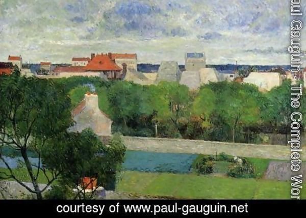 Paul Gauguin - The Market Gardens Of Vaugirard