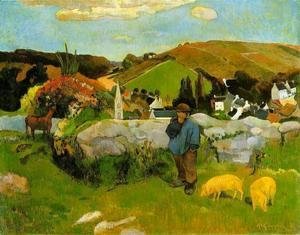Paul Gauguin - The Swineheard