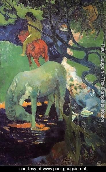 Paul Gauguin - The White Horse