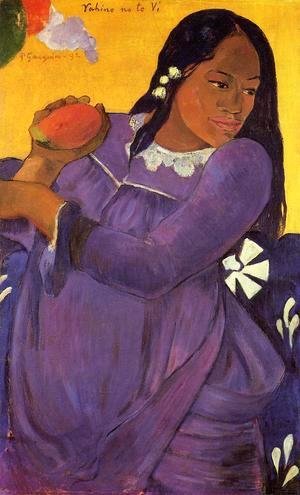 Paul Gauguin - Vahine No Te Vi Aka Woman With A Mango