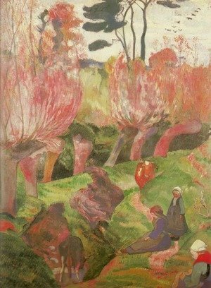 Paul Gauguin - Scenery in Brittany