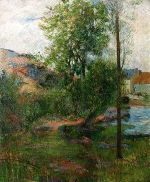 Paul Gauguin - Willow by the Aven I