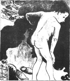 Paul Gauguin - Bathing Woman