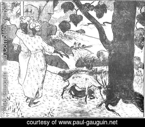 Paul Gauguin - Little Girl