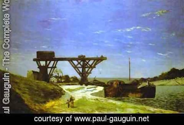 Paul Gauguin - The Seine in Paris
