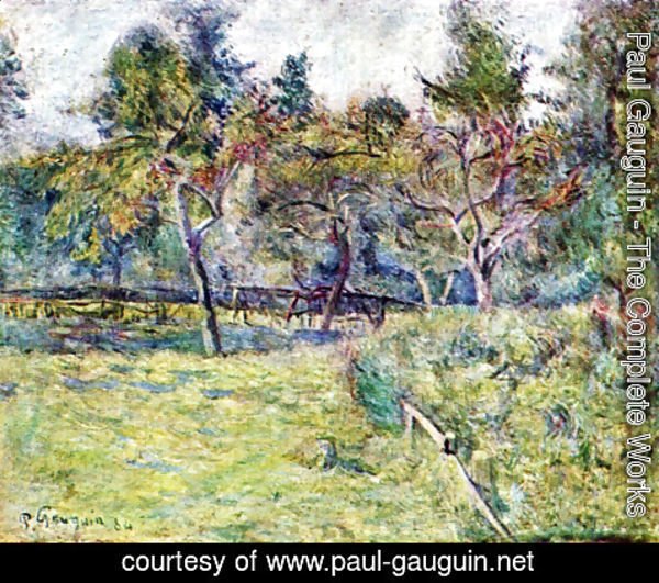 Paul Gauguin - Breton landscape (2)